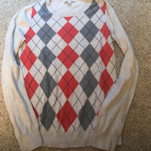 Banana Republic Argyle Sweater
